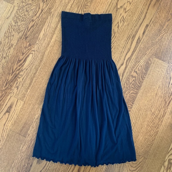 Navy Coverup/ Summer Dress - Picture 3 of 4